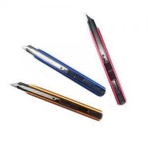 2020 Canton Fair top seller Aluminum alloy mini box cutter knife 9mm utility cutter knife 